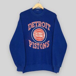 Vintage Detroit Pistons Sweatshirt, Retro NBA Basketball Shirt For Men And Women